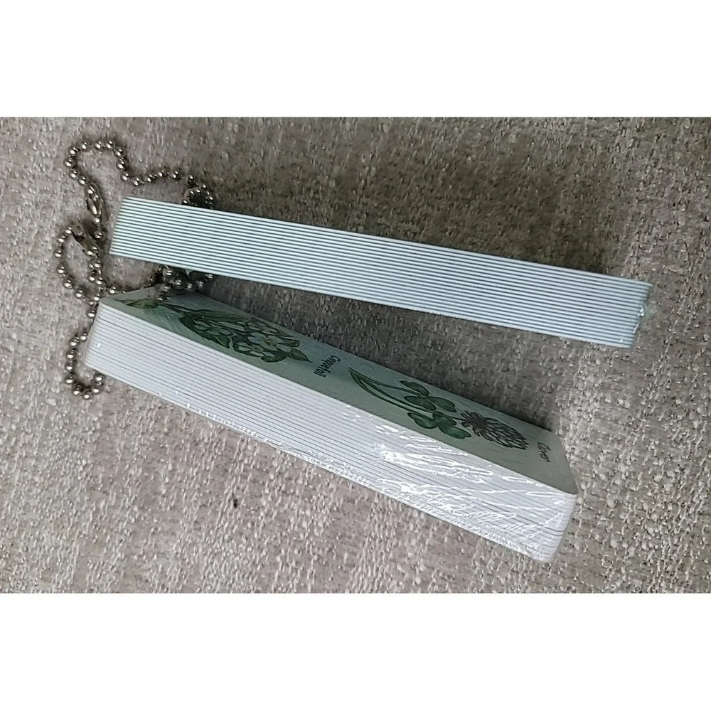 North Woods Wild Flowers & Tracks Double Sided Plastic Card Set‎ Key Chains NEW